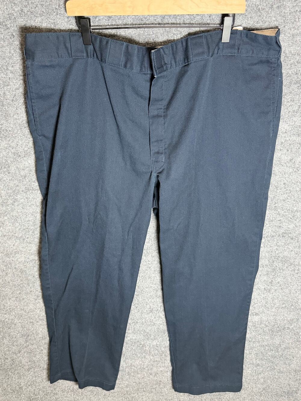 Flex Men’s Work Pants 46x30 Navy Relaxed Straight Leg Uniform WJ02985